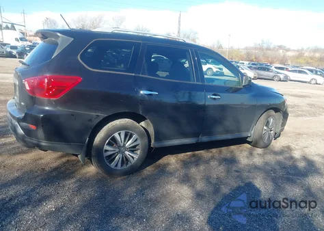 2018 Nissan Pathfinder S из США, поврежденный, VIN 5N1DR2MM1JC608539